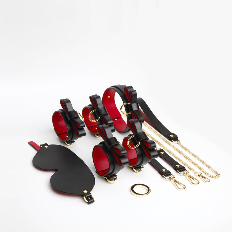 Crimson Allure Collection - Luxurious BDSM Bondage Set